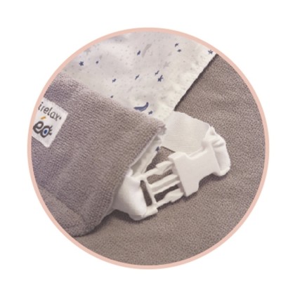 Tineo Terry Multirelax Spilvens pakaviņš 3 vienā Grey 684466