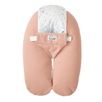 Tineo Terry Multirelax Spilvens pakaviņš 3 vienā Pink 685364