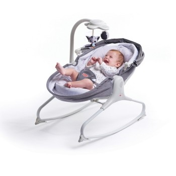 Tiny Love Cozy Rocker Napper Bērnu šūpuļkrēsls - gultiņa Grey TL1805500030