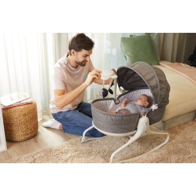 Tiny Love Cozy Rocker Napper Кроватка - колыбель - качалка Grey TL1805500030
