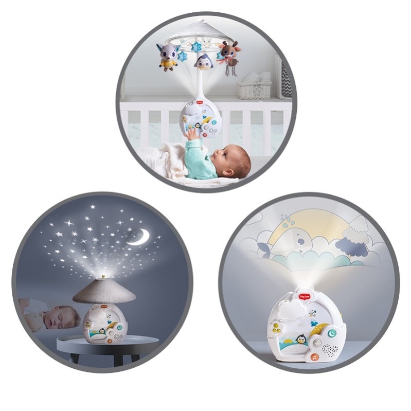 Tiny Love Polar Wonder Magical Night Mobile 3 in 1 Muzikālais karuselis - projektors TL1305806830R