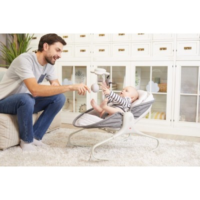 Tiny Love Rocker Napper 3in1 Кроватка - колыбель - качалка Grey TL1804100030