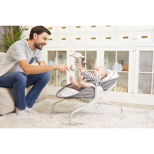 Tiny Love Rocker Napper 3in1 Кроватка - колыбель - качалка Grey TL1804100030