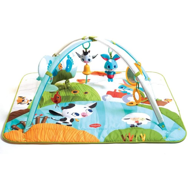 Tiny Love Tiny Farm Gymini Kick Play Развивающий коврик TL120660E001 