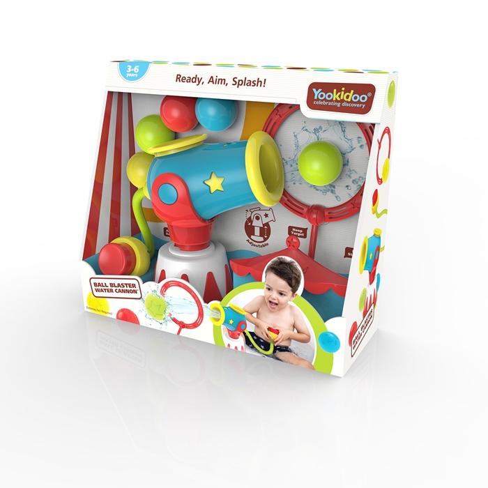 Yookidoo Ball Blaster Water Cannon Игрушка в ванну 40215