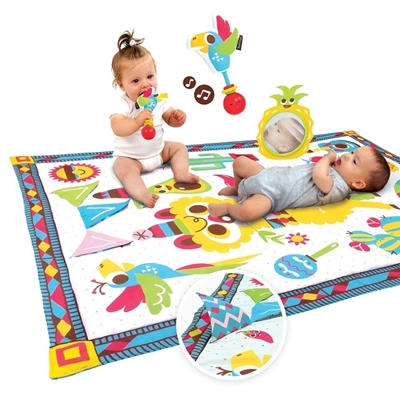 Yookidoo Fiesta Playmat to Bag Развивающий коврик 40167
