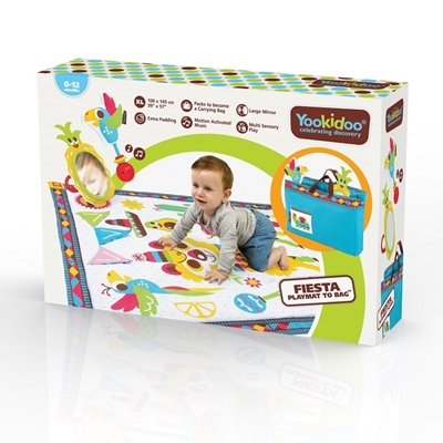 Yookidoo Fiesta Playmat to Bag Развивающий коврик 40167