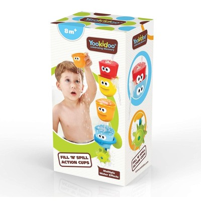 Yookidoo Fill N Spill Action Cups Игрушка в ванну 40161