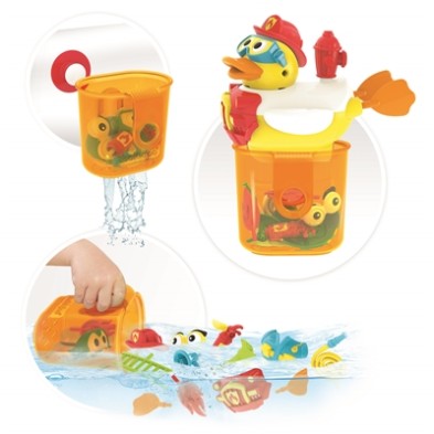 Yookidoo Jet Duck Create a Firefighter Игрушка в ванну 40172