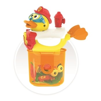 Yookidoo Jet Duck Create a Firefighter Rotaļlieta vannai 40172