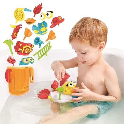 Yookidoo Jet Duck Create a Firefighter Игрушка в ванну 40172