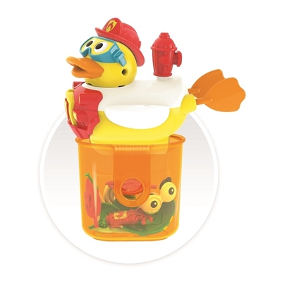 Yookidoo Jet Duck Create a Firefighter Игрушка в ванну 40172