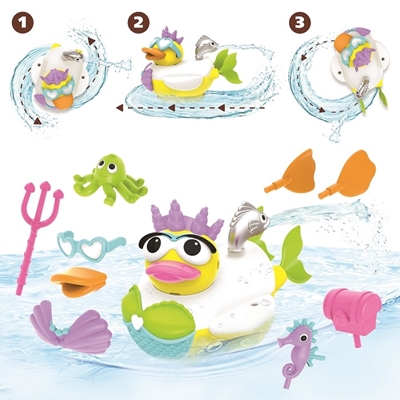 Yookidoo Jet Duck Create a Mermaid Игрушка в ванну 40171