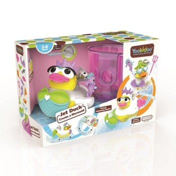 Yookidoo Jet Duck Create a Mermaid Rotaļlieta vannai 40171