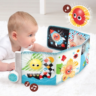 Yookidoo Lights and Music First Book Мягкая книжечка 40202-1