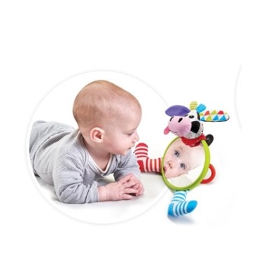 Yookidoo My First Mirror Friend Развивающее игровое зеркало Cow 40144