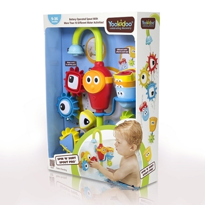 Yookidoo Spin N Sort Spout Pro Игрушка в ванну 40141