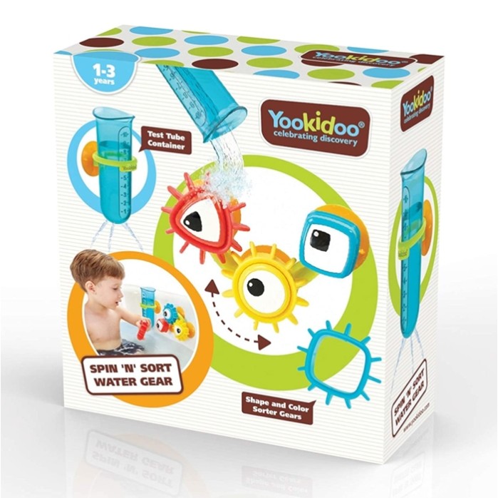 Yookidoo Spin N Sort Water Gear Игрушка в ванну 40163