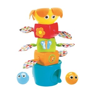 Yookidoo Stack Flap N Tumble Attīstošā muzikālā piramīda 40112