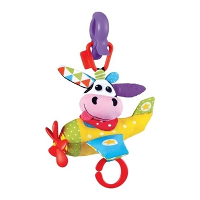 Yookidoo Tap N Play Musical Plane Подвесная музыкальная игрушка Cow 40147