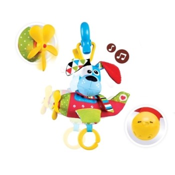 Yookidoo Tap N Play Musical Plane Piekarināmā muzikālā rotaļlieta Dog 40148