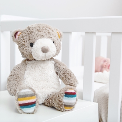ZaZu Bruno Muzikāla mīksta rotaļlieta ar nakts gaismu Bear