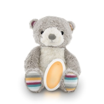 ZaZu Bruno Muzikāla mīksta rotaļlieta ar nakts gaismu Bear