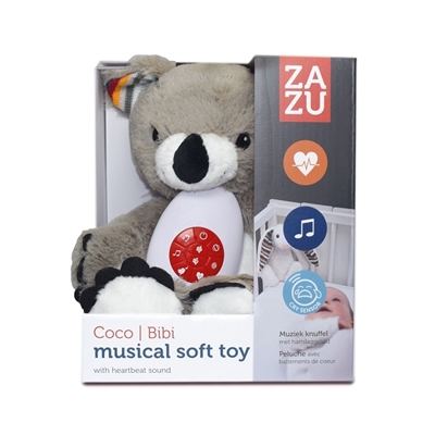 ZaZu Coco Muzikāla mīksta rotaļlieta Koala