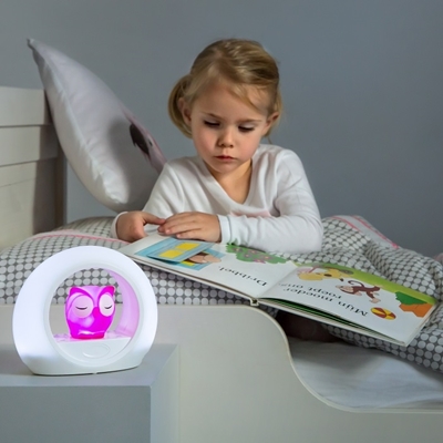 ZaZu Lou Ночник Owl Pink