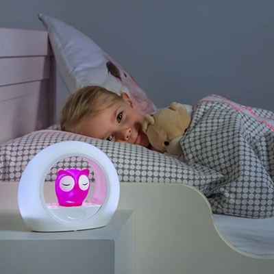 ZaZu Lou Ночник Owl Pink