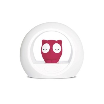 ZaZu Lou Nakts lampiņa Owl Pink