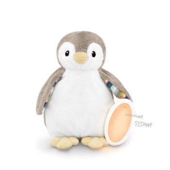 ZaZu Phoebe Muzikāla mīksta rotaļlieta ar nakts gaismu Penguin