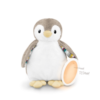 ZaZu Phoebe Muzikāla mīksta rotaļlieta ar nakts gaismu Penguin