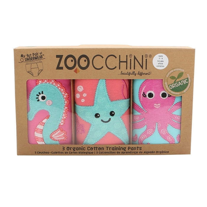 Zoocchini Ocean Gals Tренировочные трусики 2-3