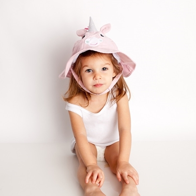Zoocchini Allie the alicorn Детская пляжная шапочка 12-24 M