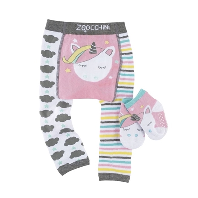 Zoocchini Allie the alicorn Bērnu legingi un zeķes 6-12 M