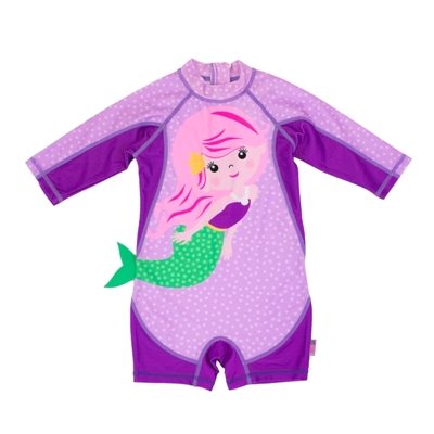 Zoocchini Mia Undinėlės Vaikiškas Paplūdimio Kostiumas 6-12 M
