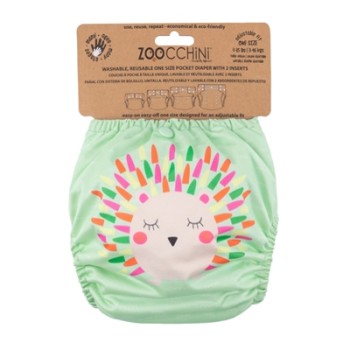 Zoocchini Harriet The Hedgehog Universālas atkārtoti lietojamās autiņbiksītes