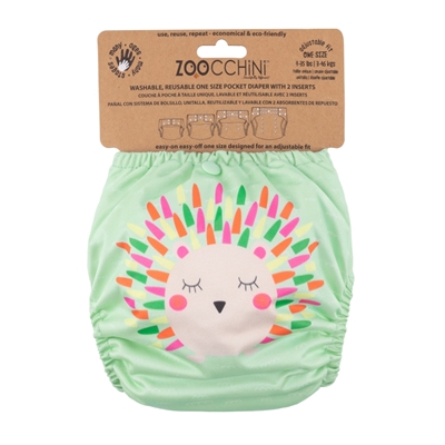 Zoocchini Harriet The Hedgehog Universālas atkārtoti lietojamās autiņbiksītes