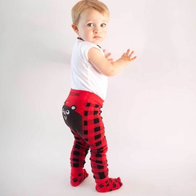 Zoocchini Bosley the bear Детские леггинсы и носочки 6-12 M