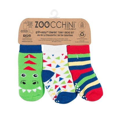 Zoocchini Devin the dinosaur Детские носочки 0-24 m