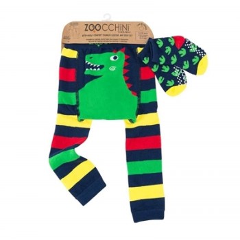 Zoocchini Devin dinozauras Vaikiškos tamprės ir kojinės 12-18 M
