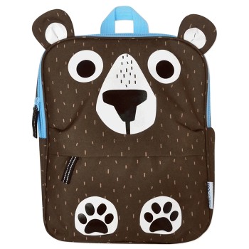 Zoocchini Everyday Square Backpack Bērnu mugursoma Bosley The Bear