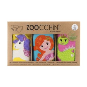 Zoocchini Fairy Tails pereinamojo laikotarpio kelnaitės 3-4