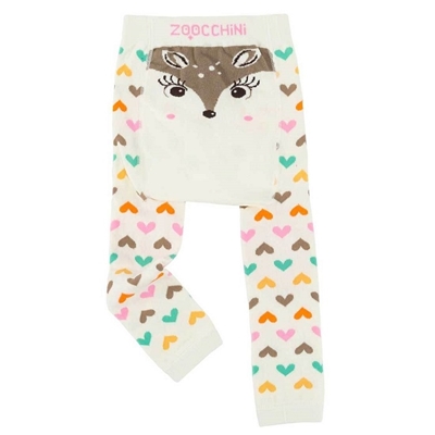 Zoocchini Fiona the fawn Children's leggings and socks 12-18 M