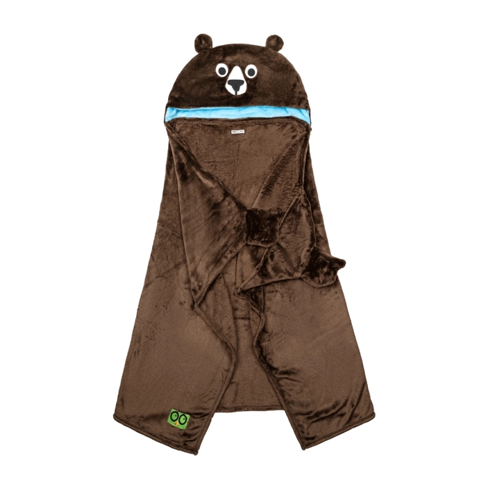 Zoocchini Bosley The Bear Детское одеяло с капюшоном