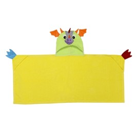 Zoocchini Drool the dragon Bērnu dvielis ar kapuci