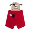 Zoocchini Pedro The Pirate Dog Bērnu dvielis ar kapuci