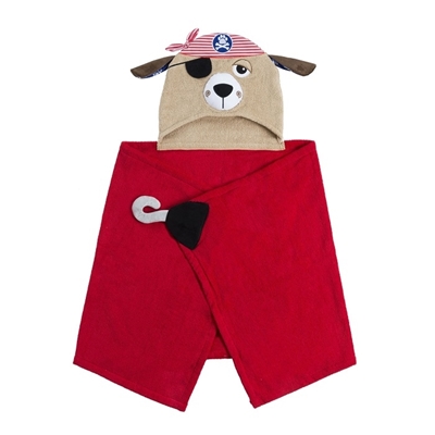 Zoocchini Pedro The Pirate Dog Детское полотенце с капюшоном