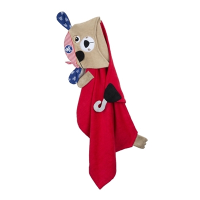 Zoocchini Pedro The Pirate Dog Детское полотенце с капюшоном